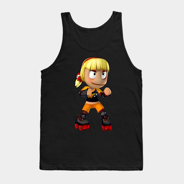 Beach Buggy Racing 2 Roxie Roller Tank Top by Vector Unit